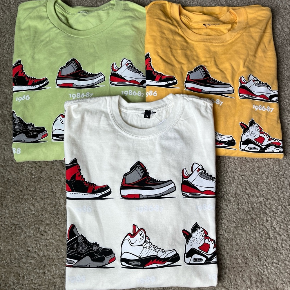 Retro kicks shoes long sleeve